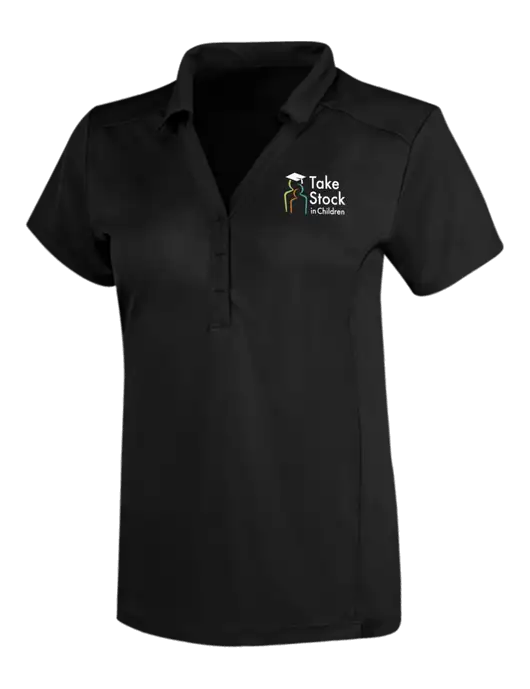 OGIO Blacktop Womens Framework Polo w/Take Stock in Children Logo