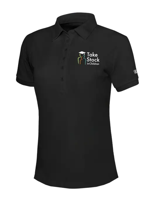 OGIO Womens Blacktop Jewel Polo w/Take Stock in Children Logo