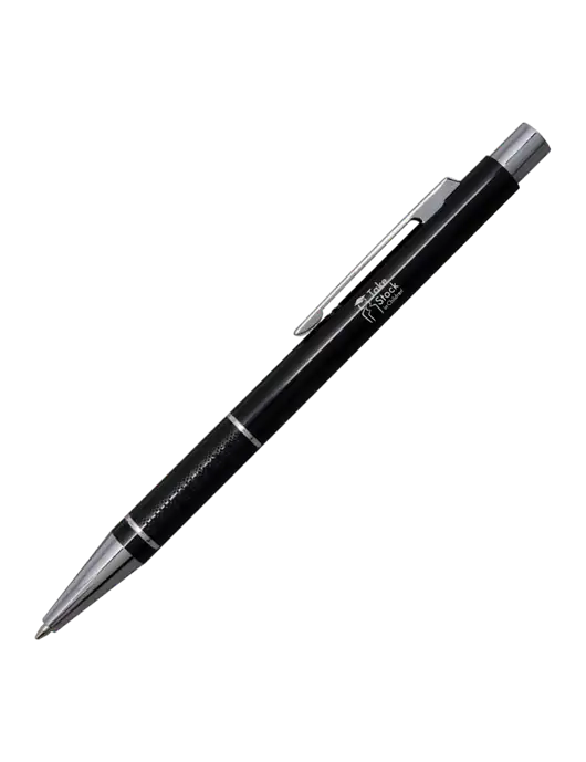 St George Black Pen - Blue Ink w/Take Stock in Children Logo