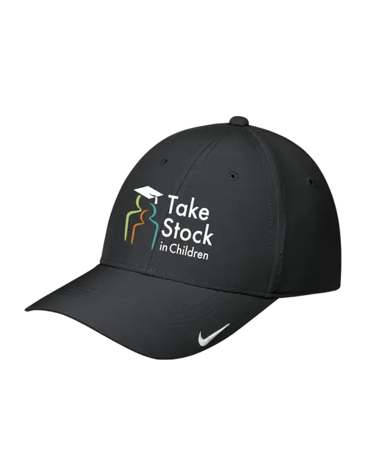 Nike Black Dri-FIT Legacy Cap w/Take Stock in Children Logo