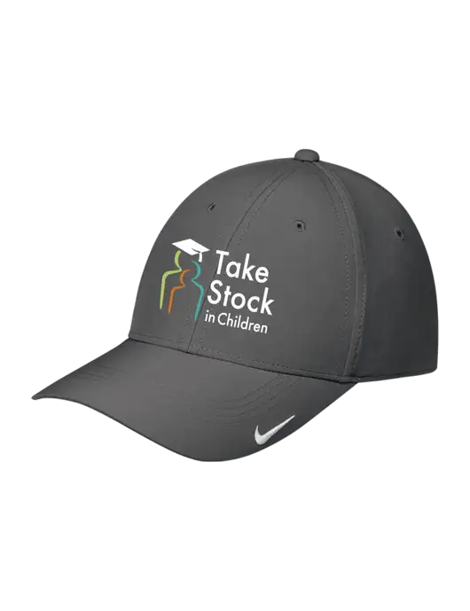 Nike Dark Grey Dri-FIT Legacy Cap w/Take Stock in Children Logo