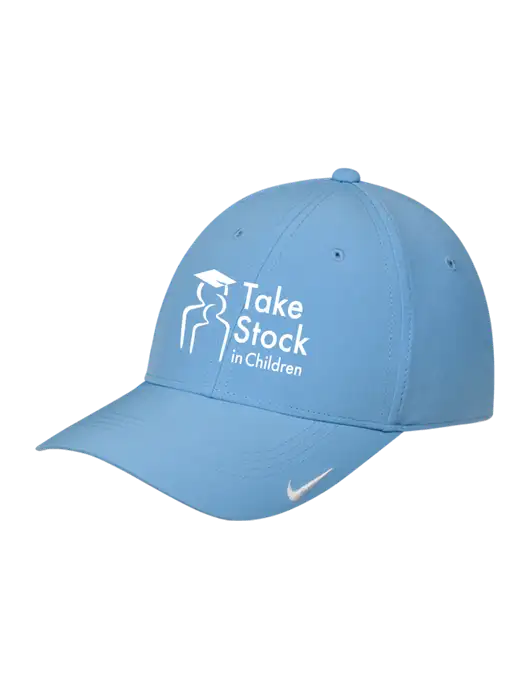 Nike Light Blue Dri-FIT Legacy Cap w/Take Stock in Children Logo