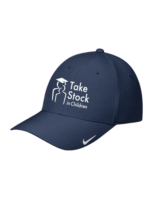 Nike Navy Dri-FIT Legacy Cap w/Take Stock in Children Logo