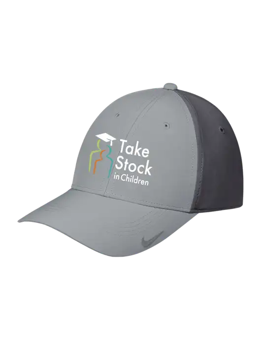 Nike Light Grey/Dark Grey Dri-FIT Legacy Cap w/Take Stock in Children Logo