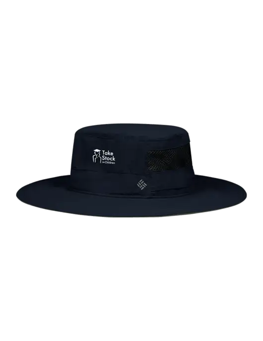 Columbia Navy Bora Bora Booney  Hat w/Take Stock in Children Logo