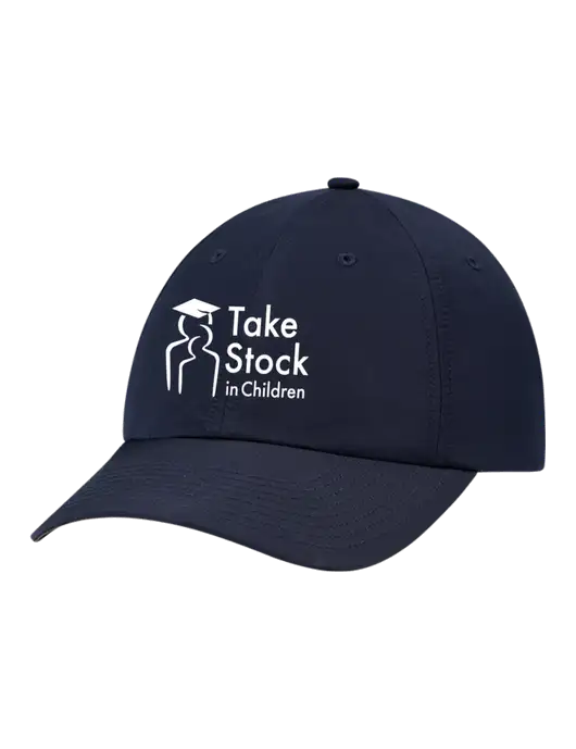Richardson Relaxed Performance Lite Navy Cap w/Take Stock in Children Logo