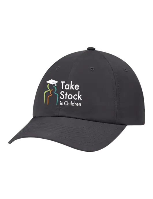Richardson Relaxed Performance Lite Dark Grey Cap w/Take Stock in Children Logo