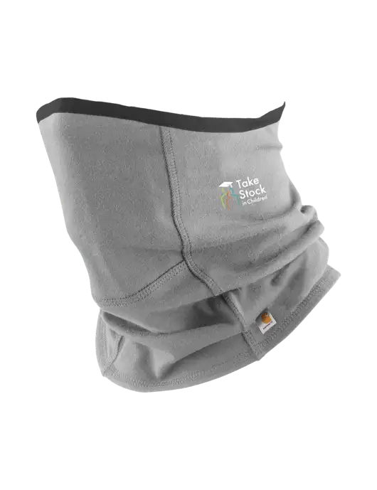 Carhartt Medium Grey Cotton Blend Filter Pocket Gaiter w/Take Stock in Children Logo