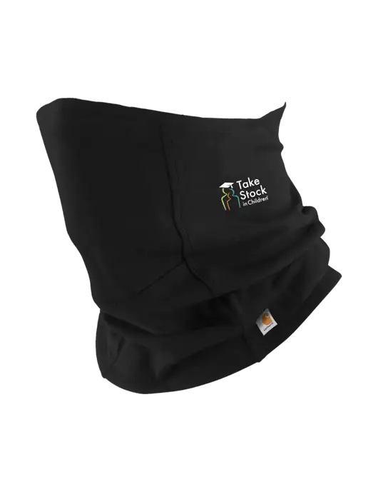 Carhartt Black Cotton Blend Filter Pocket Gaiter w/Take Stock in Children Logo