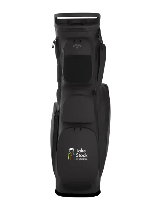 Callaway Fairway 14 Black Stand Golf Bag w/Take Stock in Children Logo